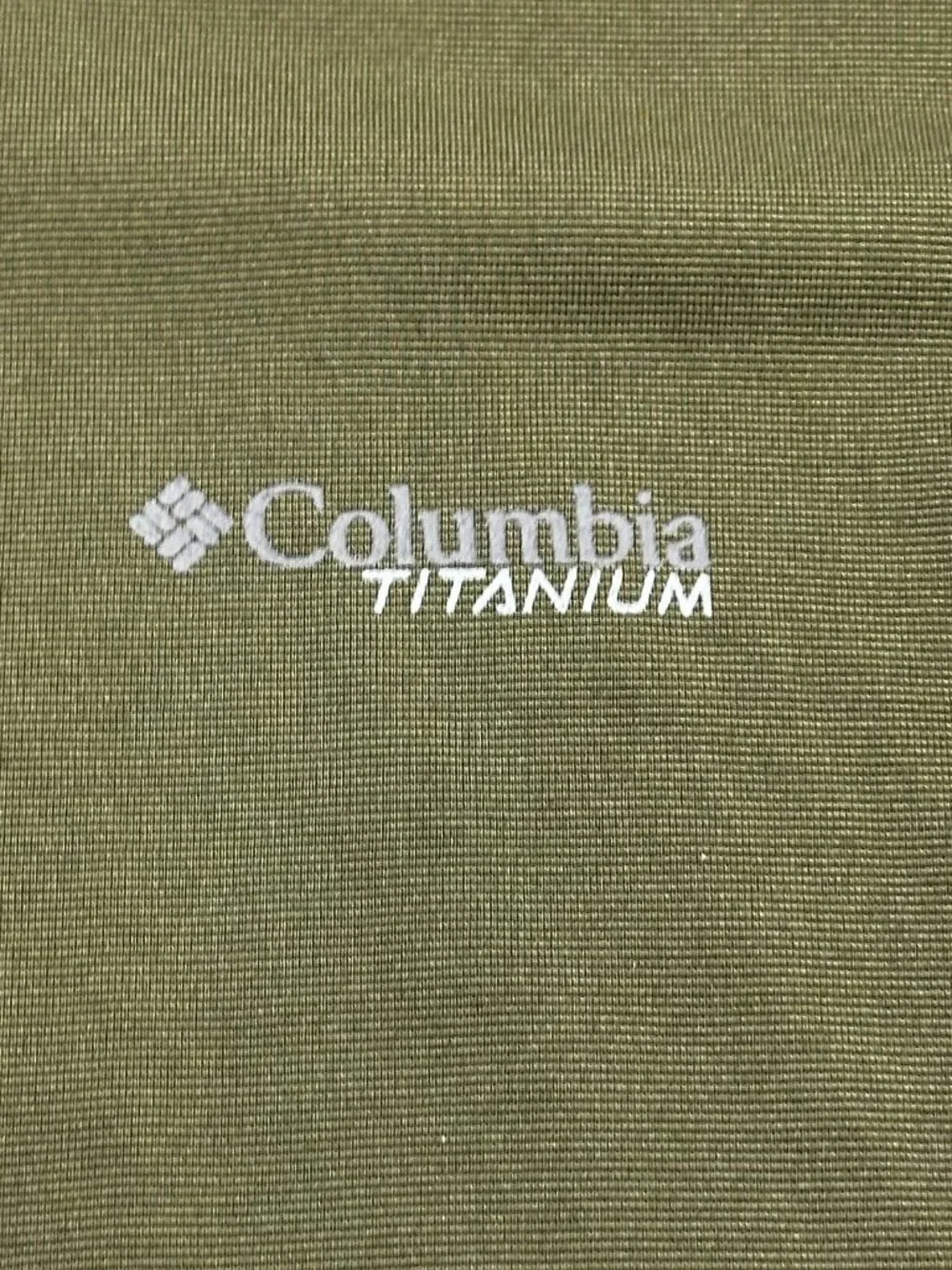 Columbia Titanium Omni-Dry Long Sleeve Performance Shirt Mens Large Green Hiking - Picture 3 of 16